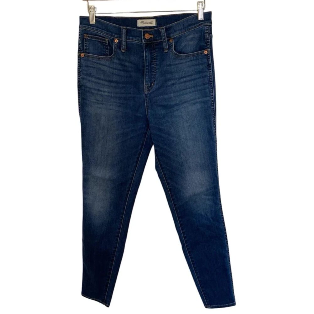 Madewell 10" High Rise Women's Skinny Ankle Jeans Size 30 (Fit 30"x 28")